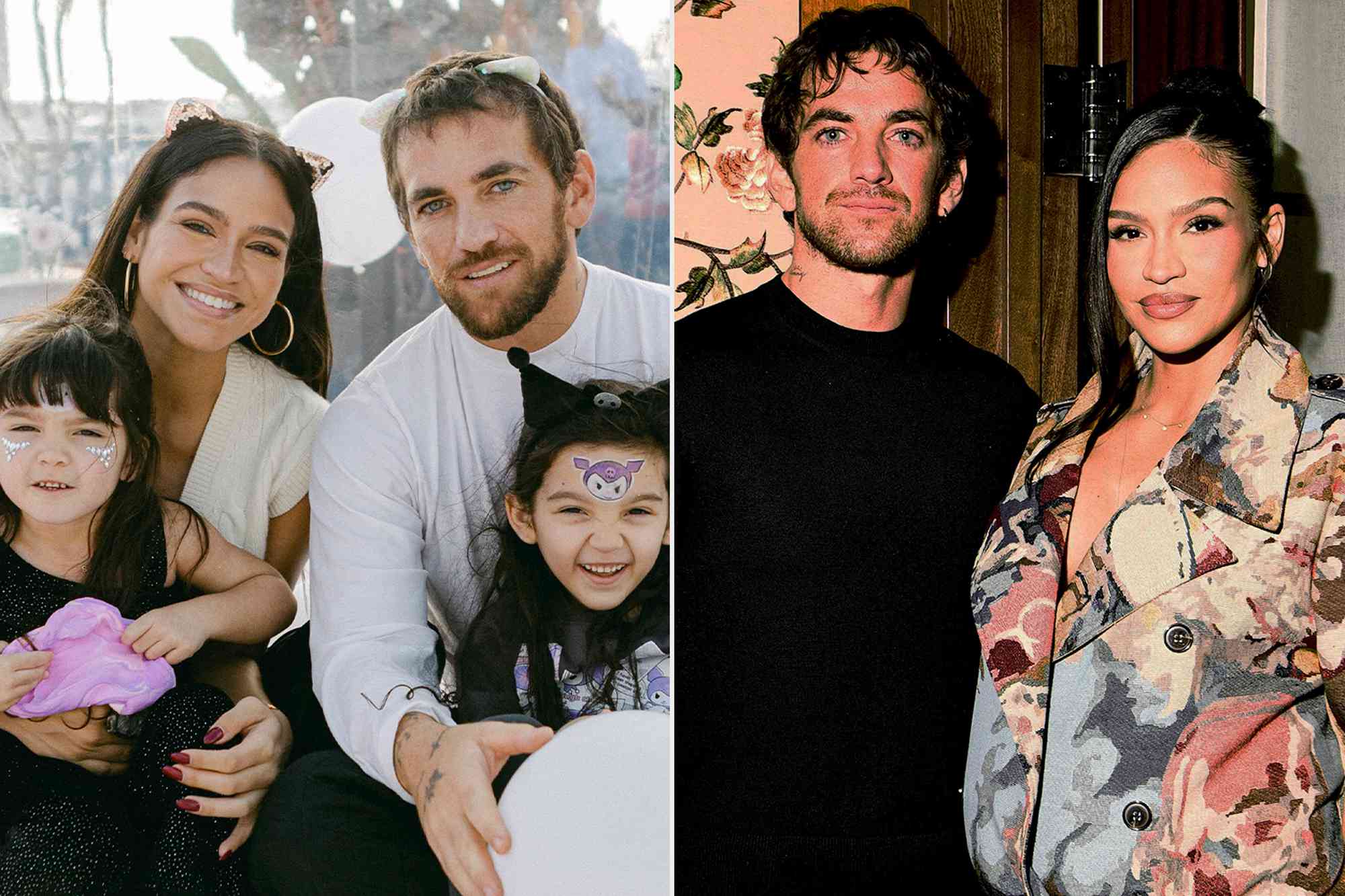 Cassie Ventura with husband Alex Fine and their family