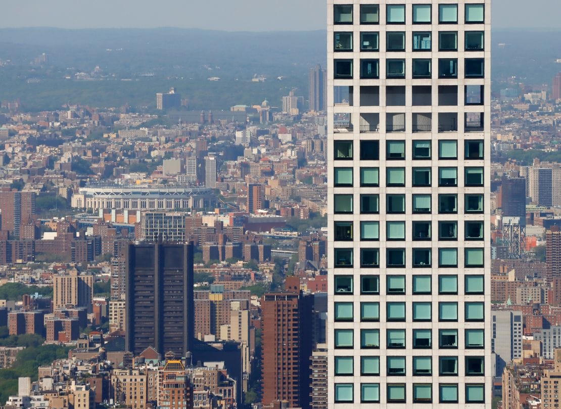 432 Park Avenue skyscraper profile