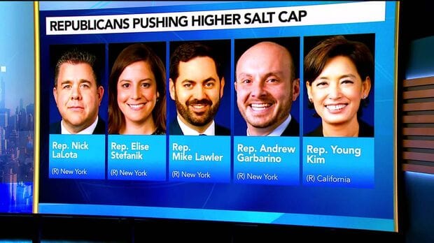 New York Republicans Signal $80,000 SALT Cap Could Be on Table