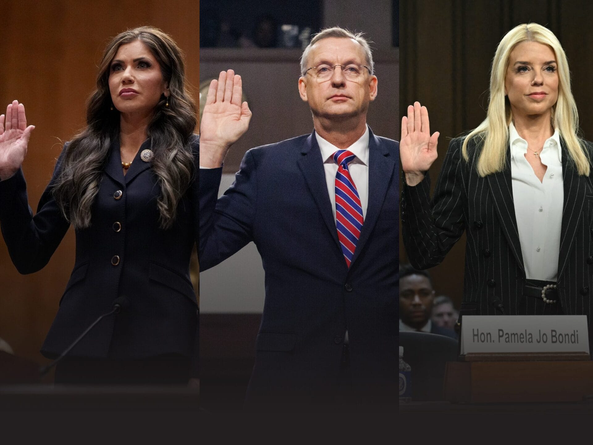 Image of cabinet confirmation hearings