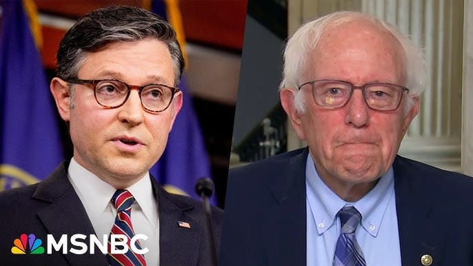 Sanders speaks intensely