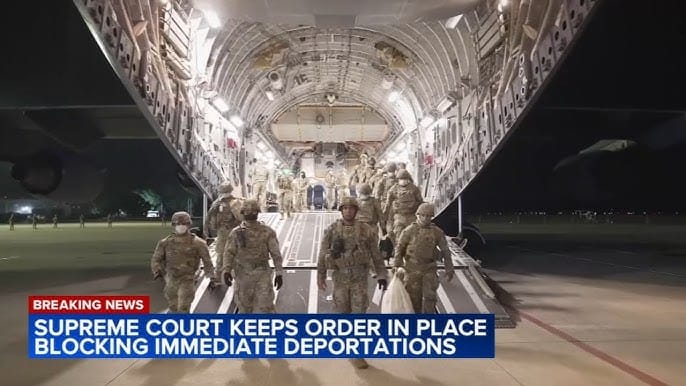 SCOTUS blocks Trump from restarting Alien Enemies Act deportations