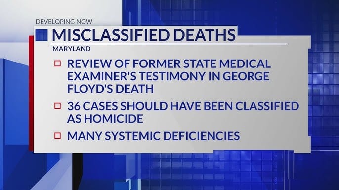 Autopsies misclassified deaths in police custody that were homicides, Maryland officials say