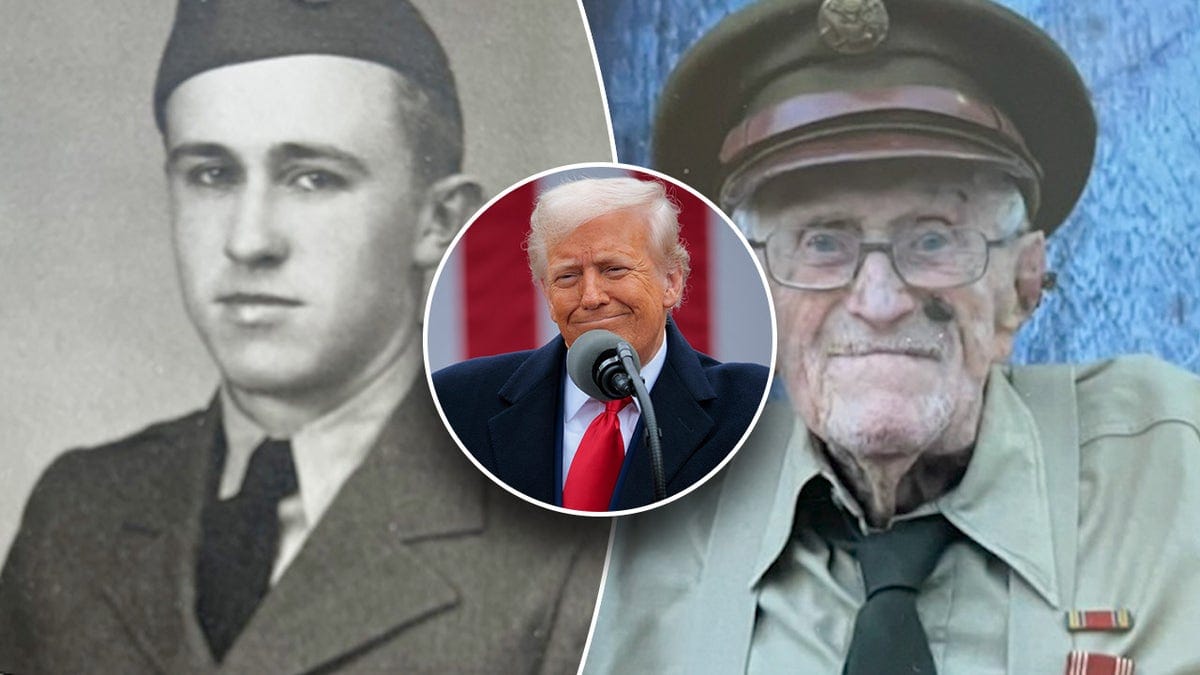 Denver Moore smiling after receiving Trump's birthday message