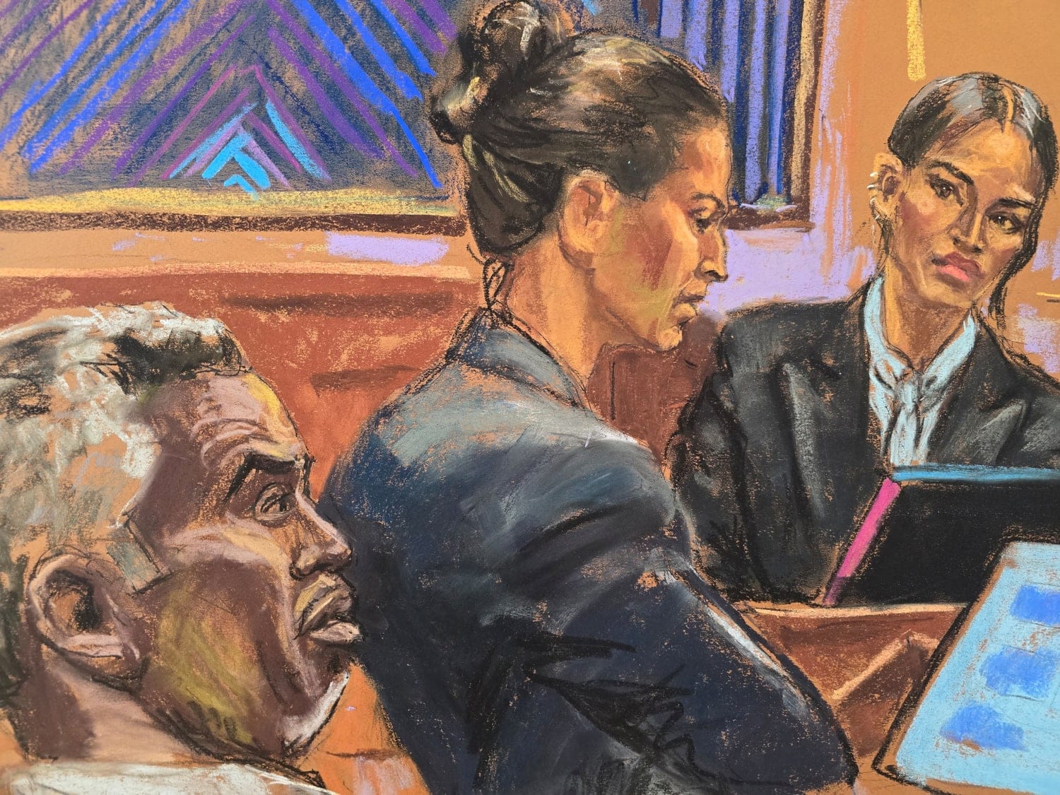 Cassie Ventura during cross-examination in Diddy trial