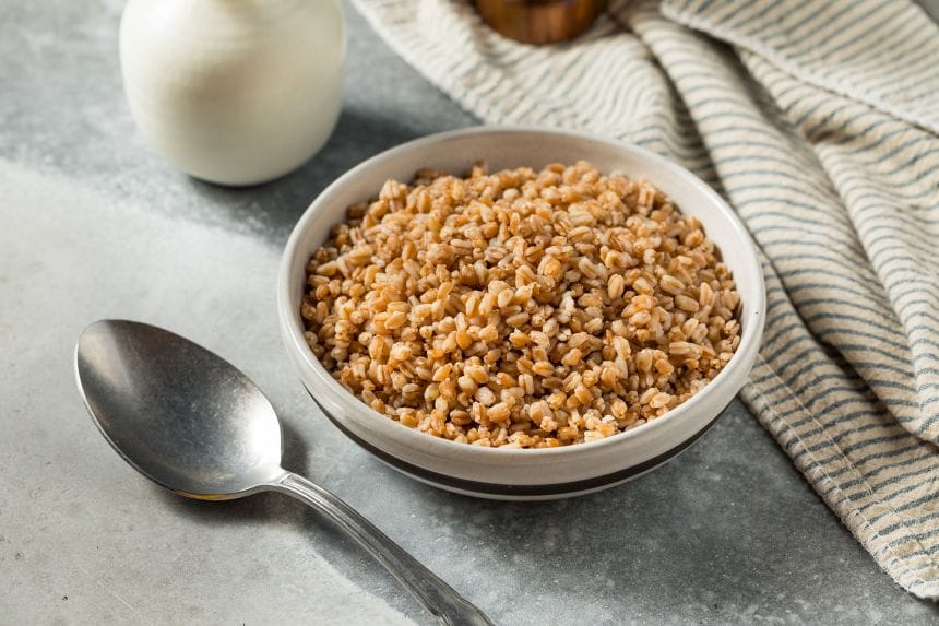 Ancient grains like farro are often lower in heavy metals