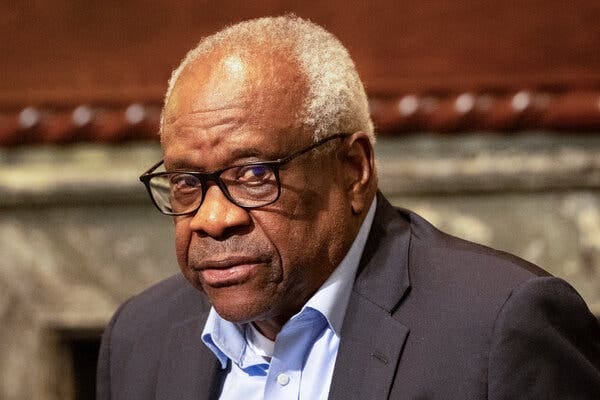 Justice Clarence Thomas speaking
