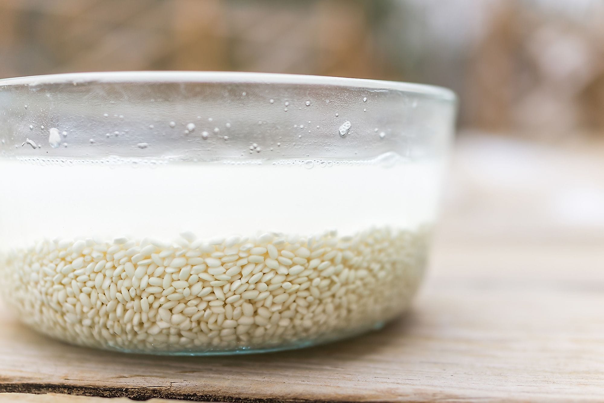 Soaking rice before cooking can reduce arsenic levels
