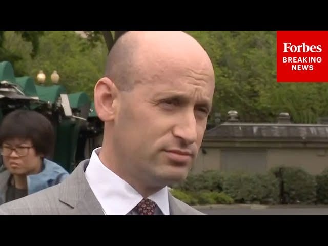 Stephen Miller Discusses Trump Admin. Plan To Accept White