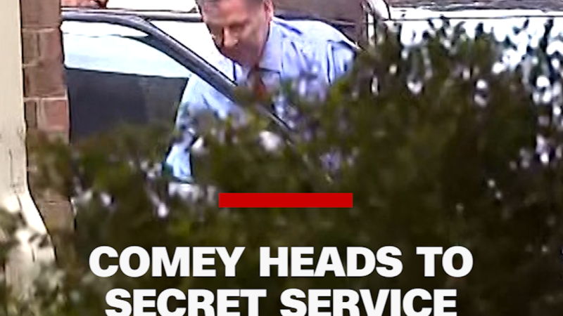 James Comey heads to Secret Service interview amid social ...