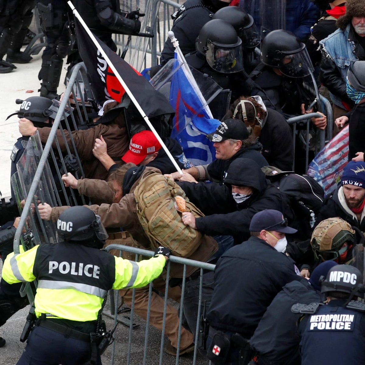 US police union that backed Trump says January 6 pardons ...