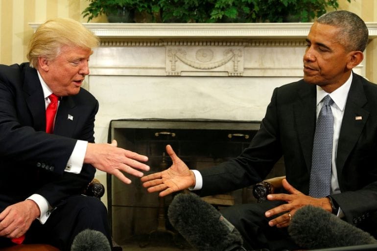 Donald Trump speaking