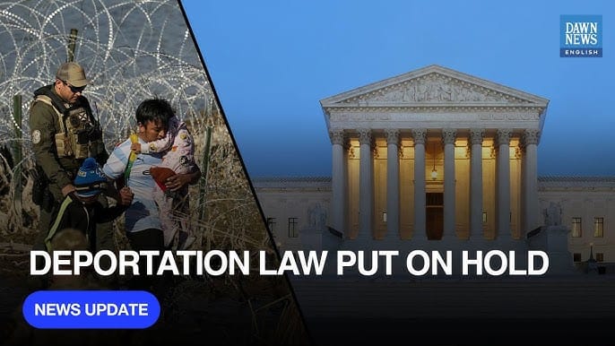 US SC blocks Trump’s bid to restart deportations under Alien Enemies Act | Dawn News English
