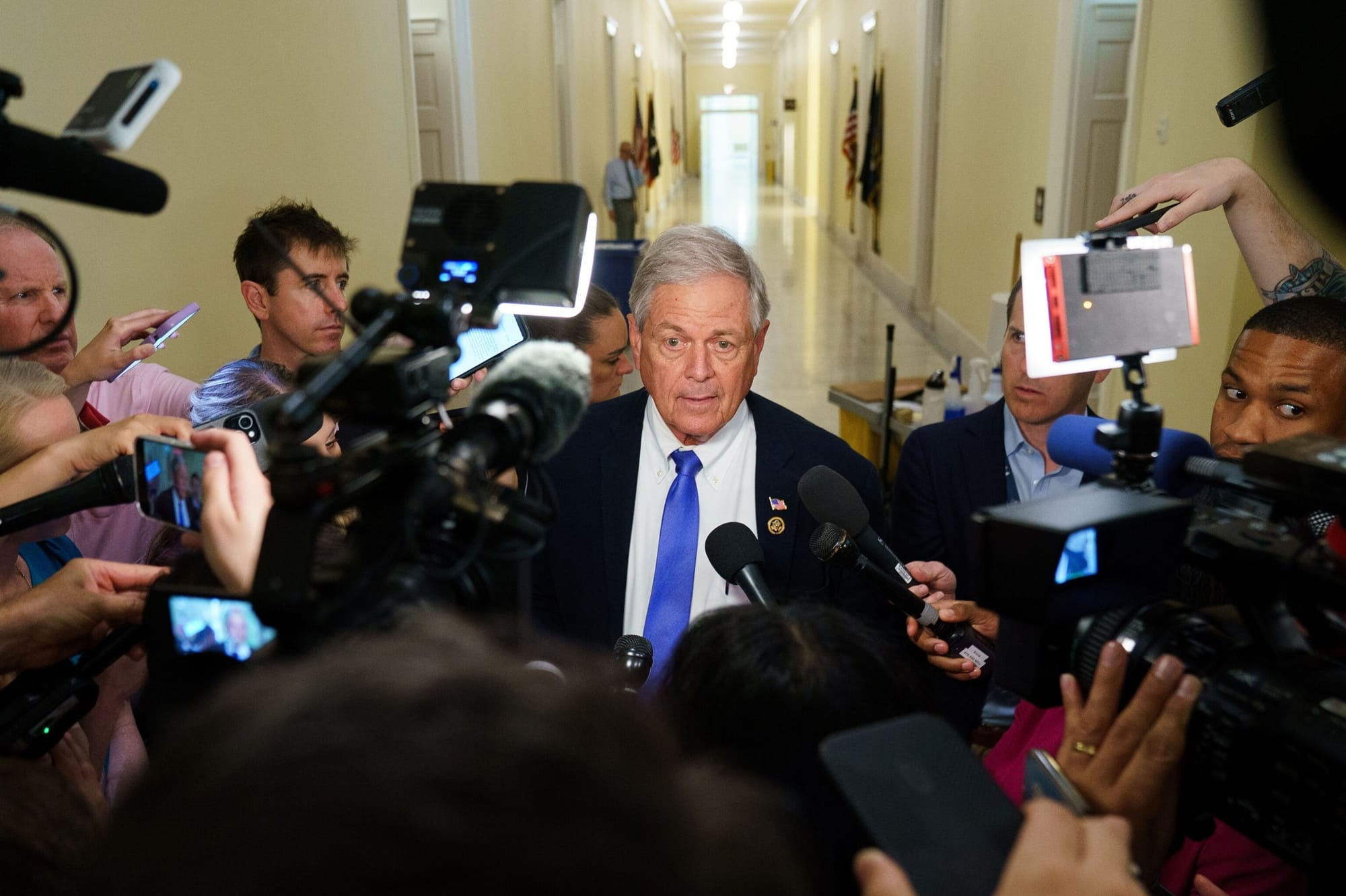 Republican hard-liners defy Trump, Johnson as megabill fails ...