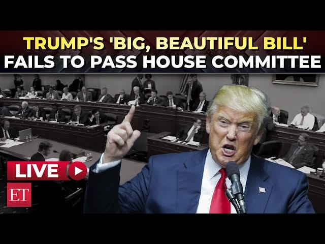 Drama erupts as Trump's bill fails in committee