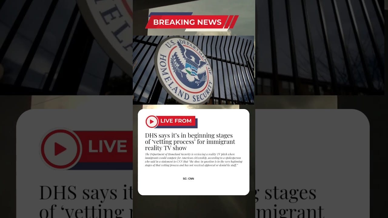 DHS says it's in beginning stages of 'vetting process' for ...