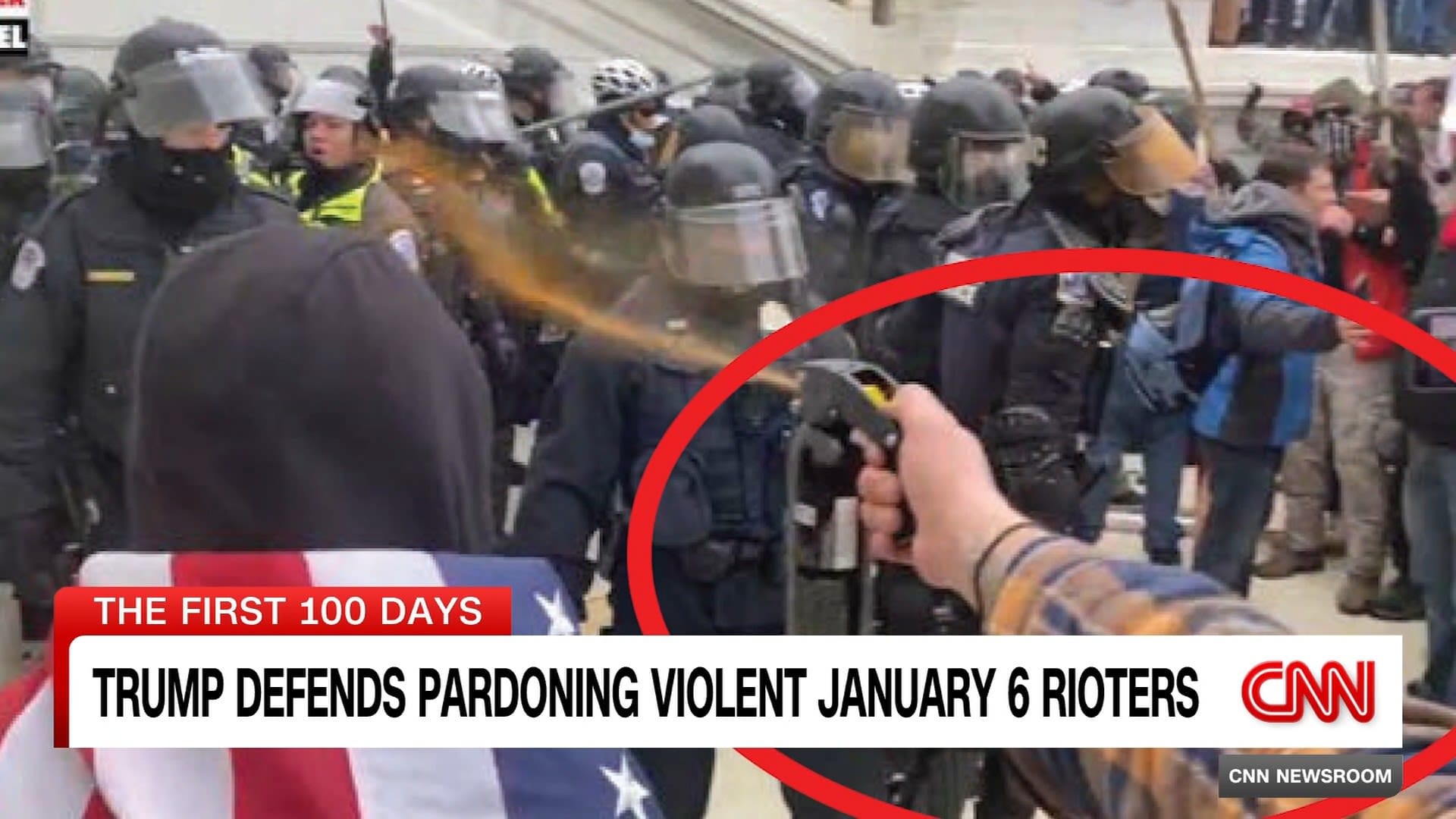 Violent U.S. Capitol rioters and far-right militia leaders set free by Trump