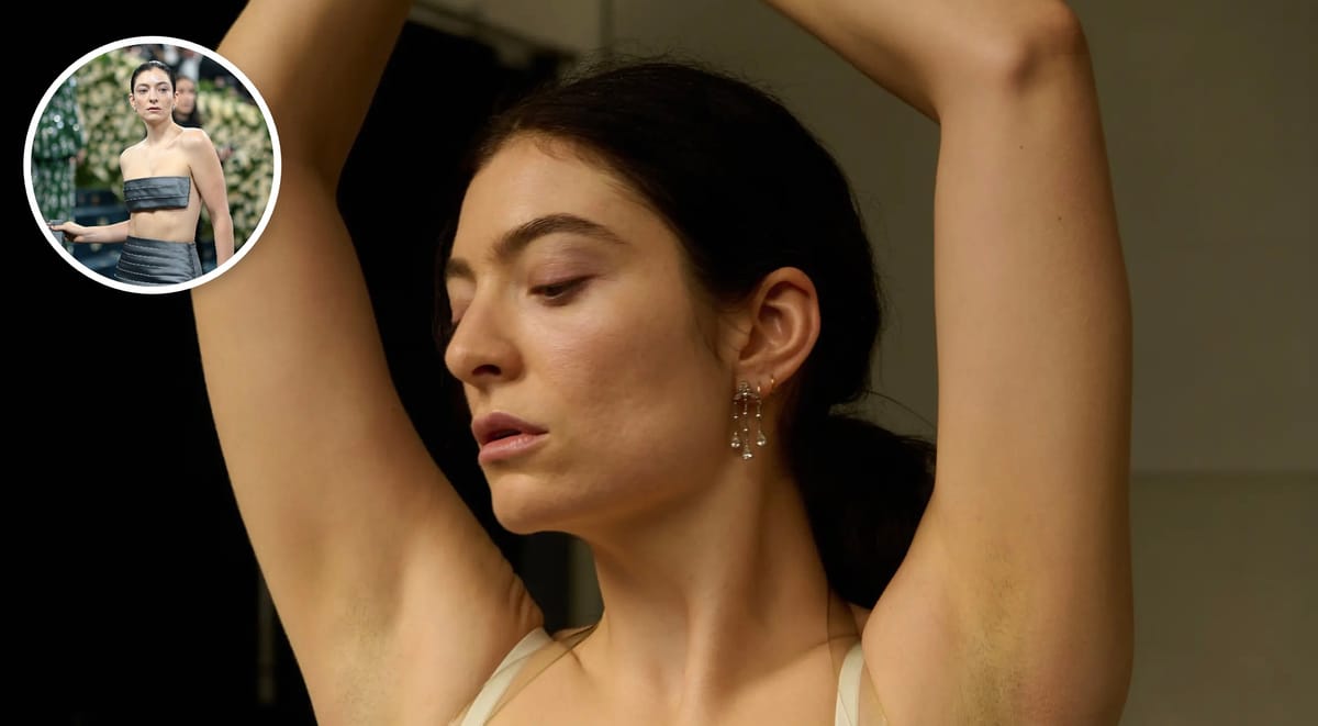 Lorde admits trying to tape down her chest to become a man: "The image scared me"