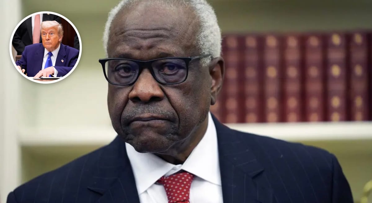 Justice Thomas Question Suggests Federal Judges Have Overstepped for Decades, Aiding Trump
