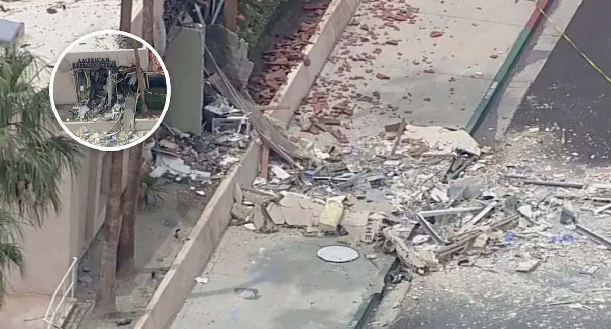 Possible terrorism suspected after explosion hits Palm Springs clinic