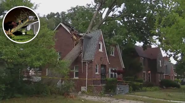 Monster storms flip semis trapping people across Michigan, weather experts reveal something stranger than tornadoes hit