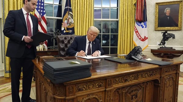 Viral Video Captures President Trump Oval Office Moment Causing Uproar